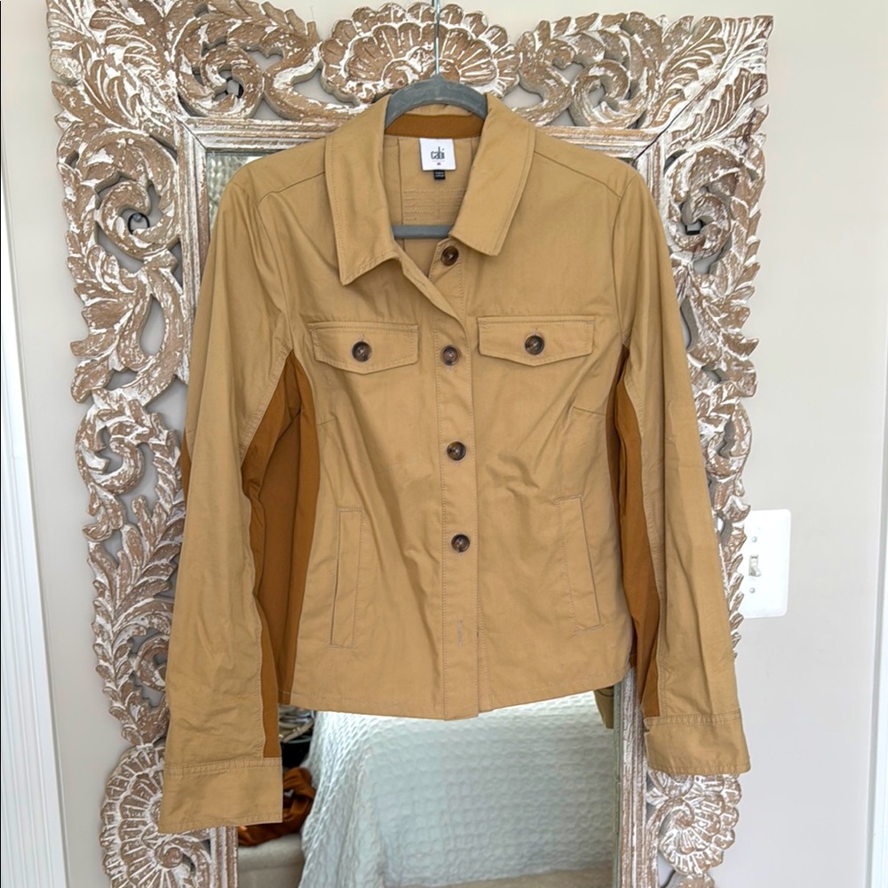 Cabi Mason Tan/Brown Jacket